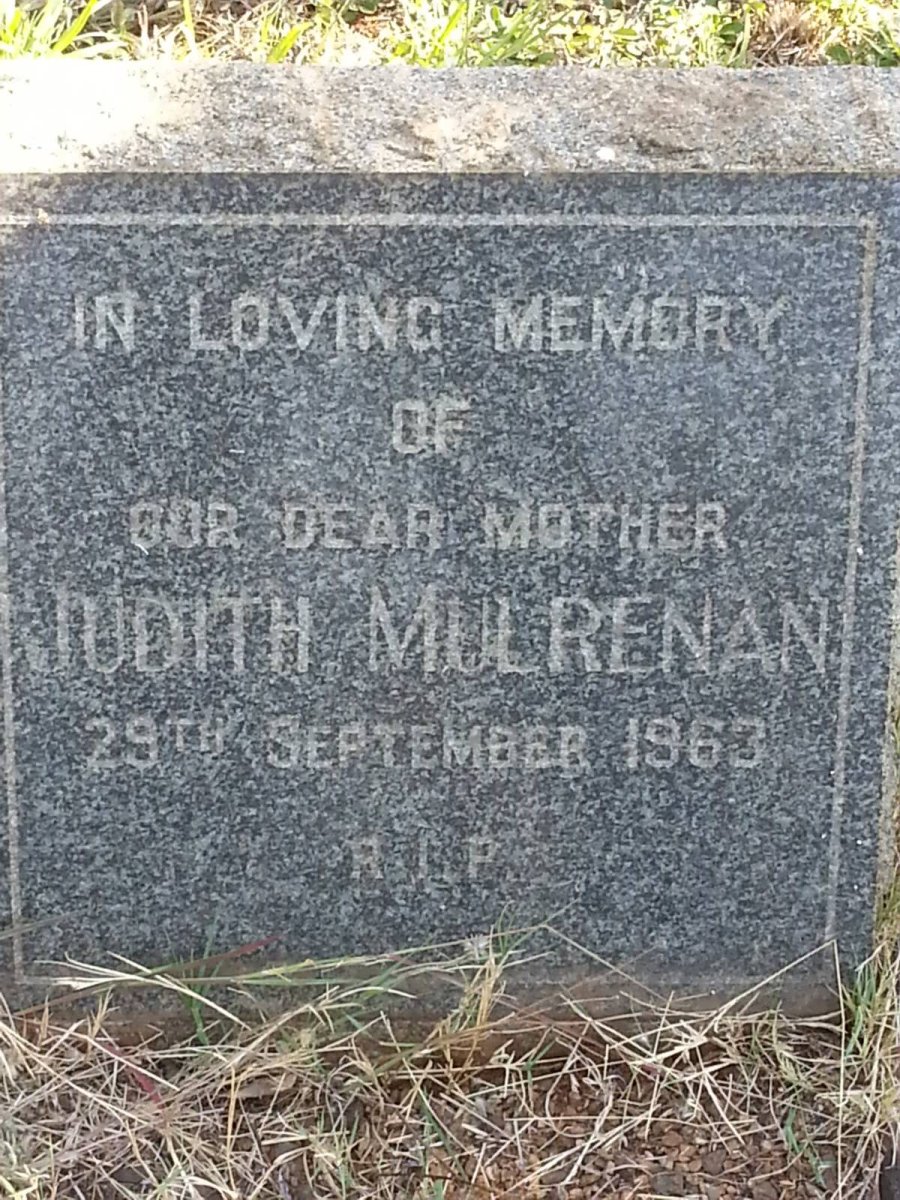 MULRENAN Judith -1963