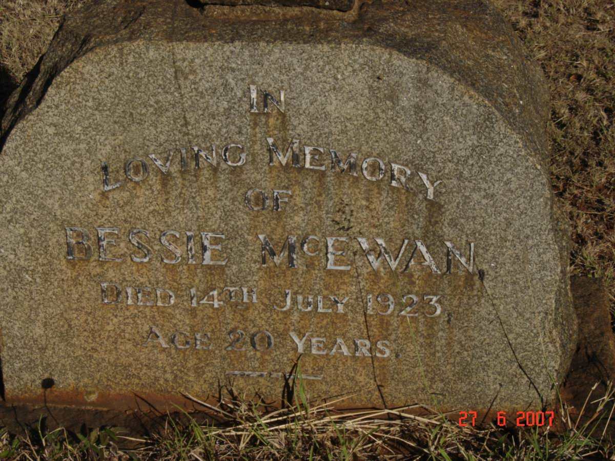 McEWAN Bessie -1923