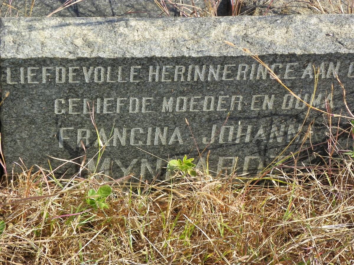 MYNHARDT Francina Johanna