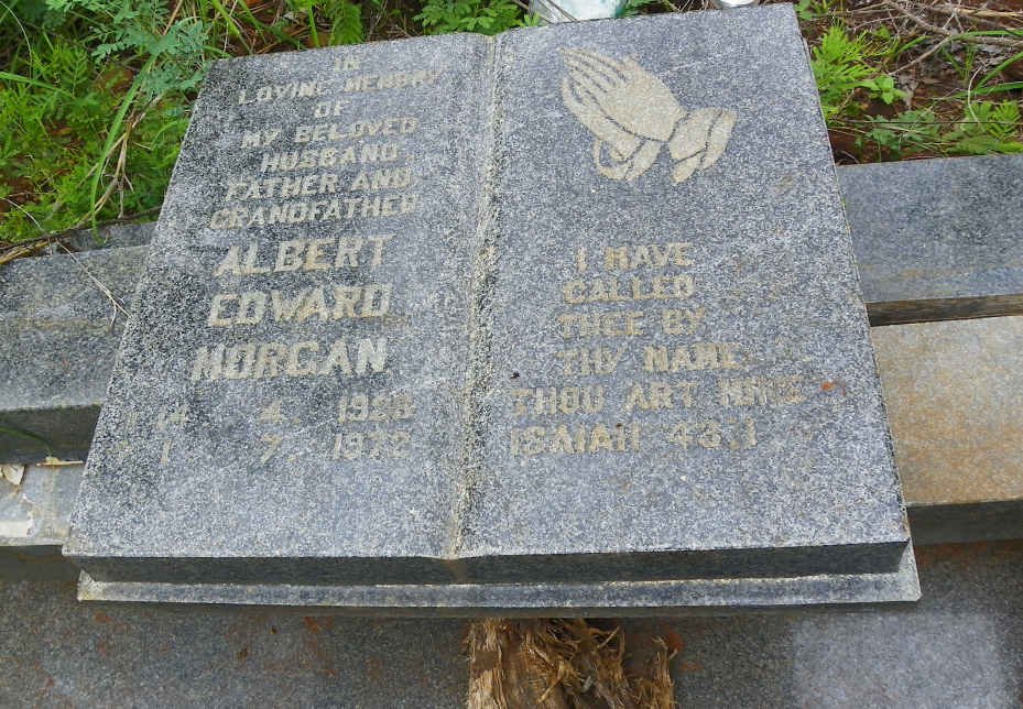 MORGAN Albert Edward 1926-1972