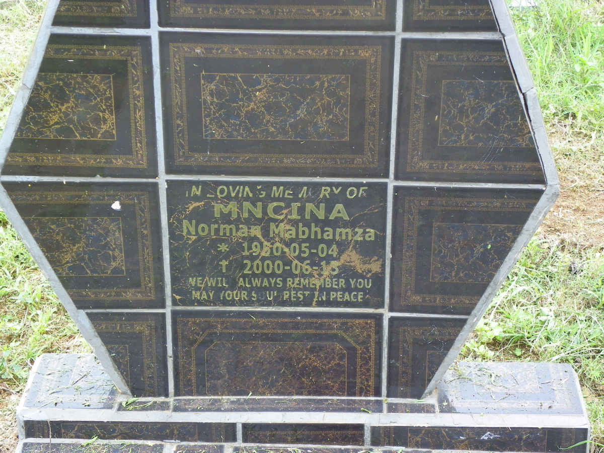 MNCINA Norman Mabhamza 1950-2000