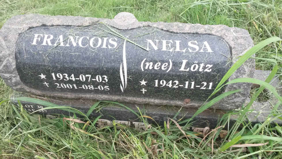 MERWE Francois, van der 1934-2001 &amp; Nelsa LOTZ 1942-