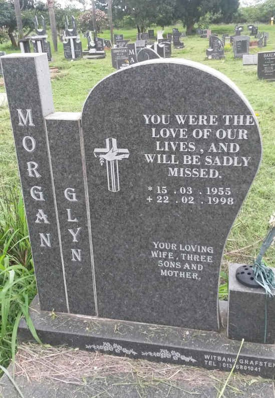 MORGAN Glyn 1955-1998