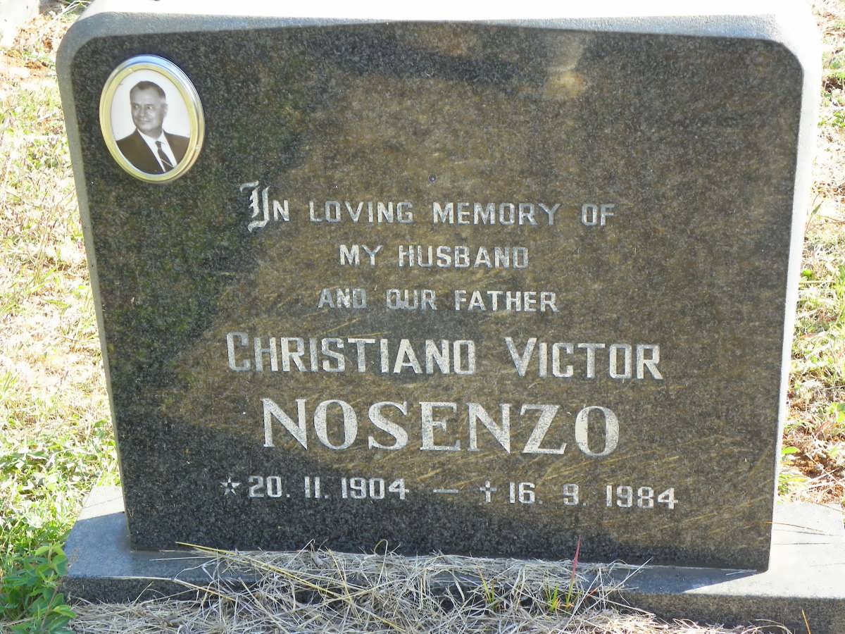 NOSENZO Christiano Victor 1904-1984