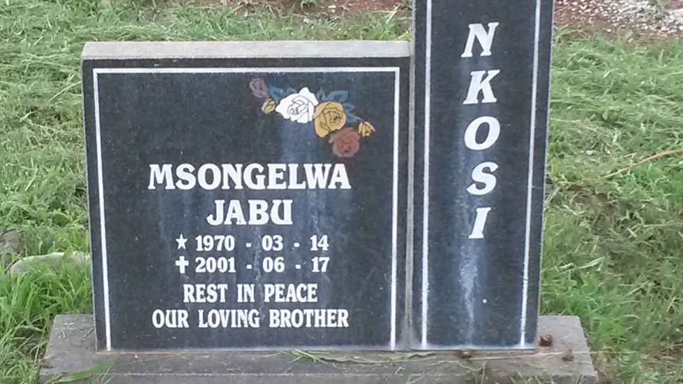 NKOSI Msongelwa Jabu 1970-2001