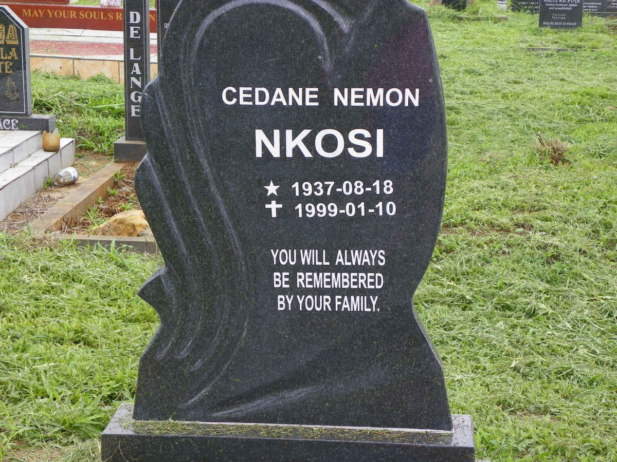 NKOSI Cedane Nemon 1937-1999