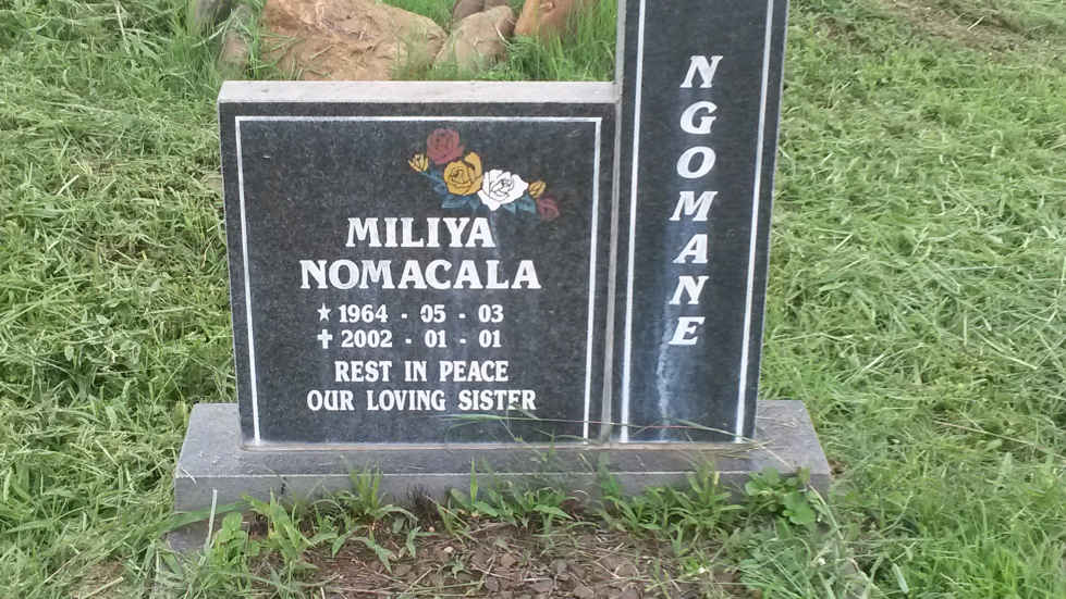 NGOMANE Miliya Nomacala 1964-2002