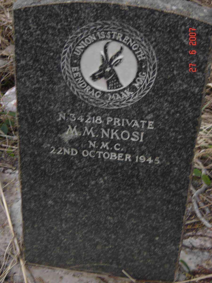 NKOSI M.M. -1945