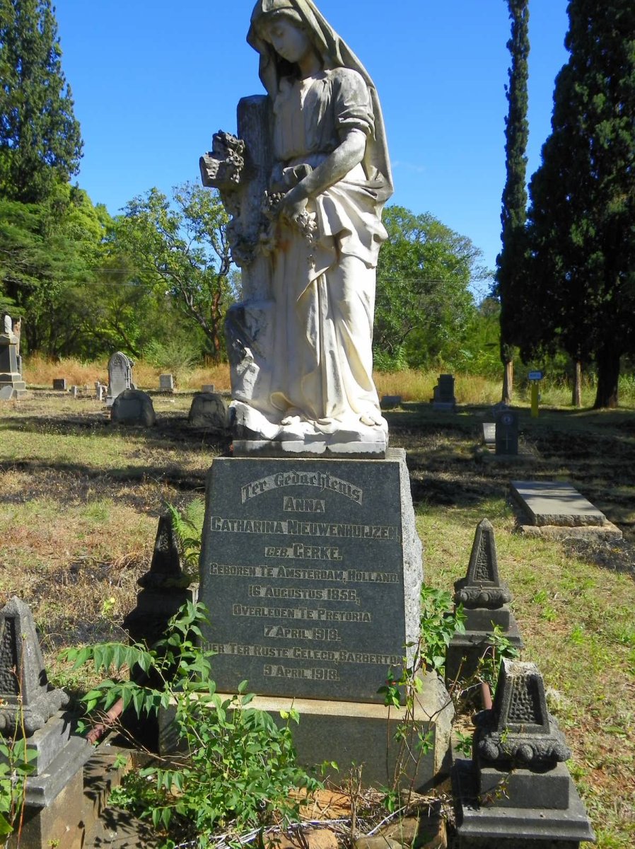 NIEUWENHUIJZEN Anna Catharina nee GERKE 1856-1918