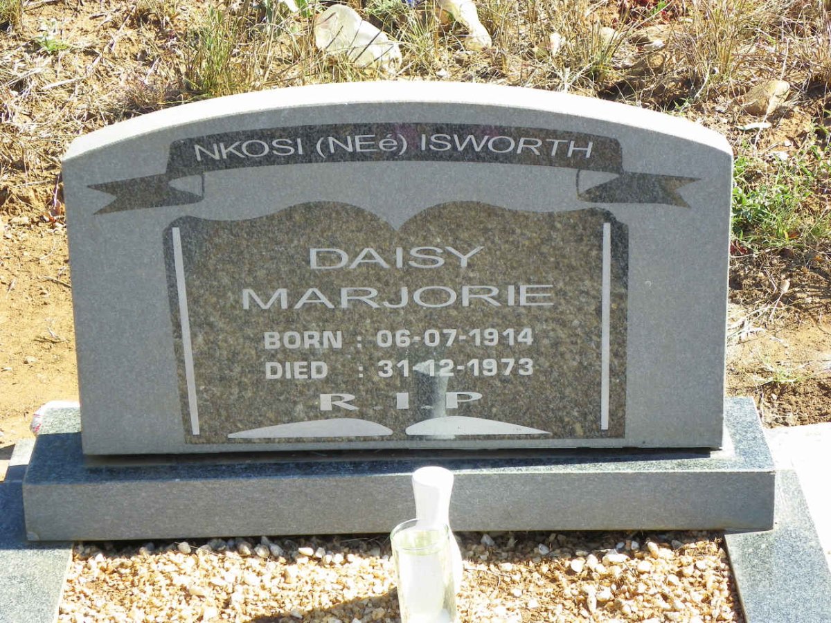 NKOSI Daisy Marjorie nee ISWORTH 1914-1973