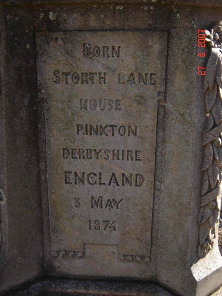 ORANJE Evelyn Mary nee TREADWELL 1874-1895  (b))