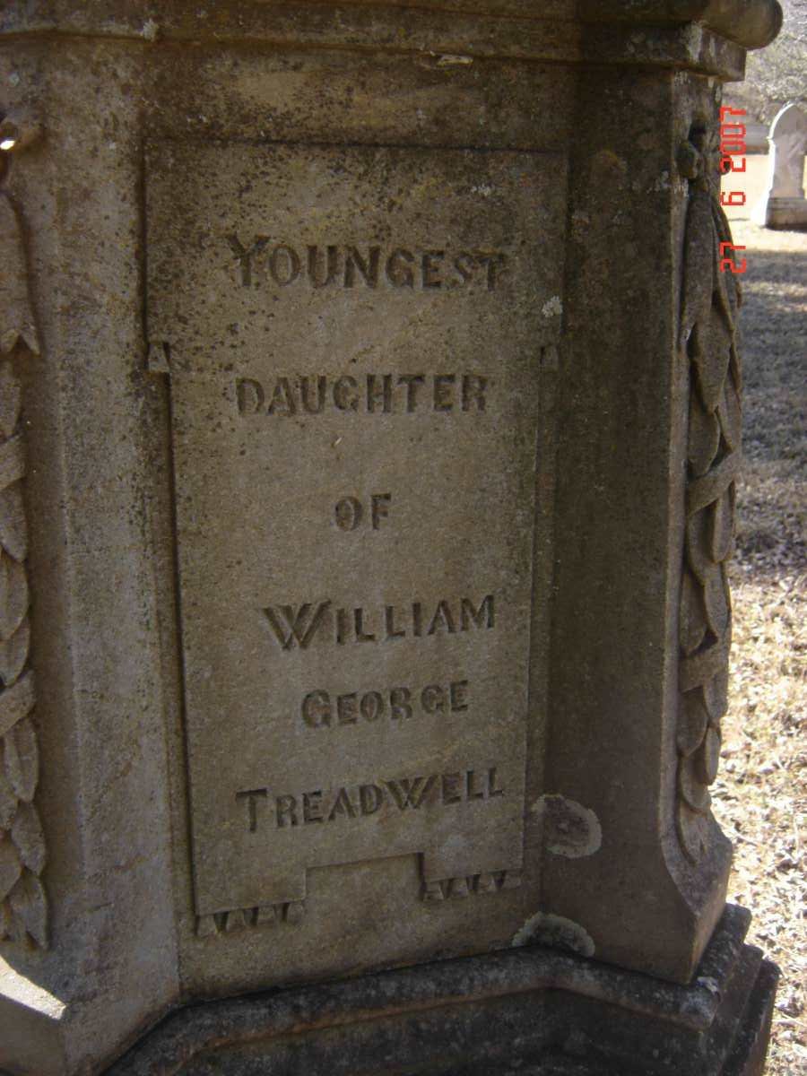 ORANJE Evelyn Mary nee TREADWELL 1874-1895  (e)