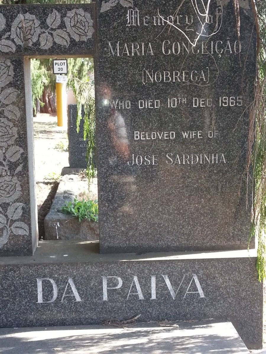 PAIVA Maria Conceiҫao, de nee NOBREGA -1965