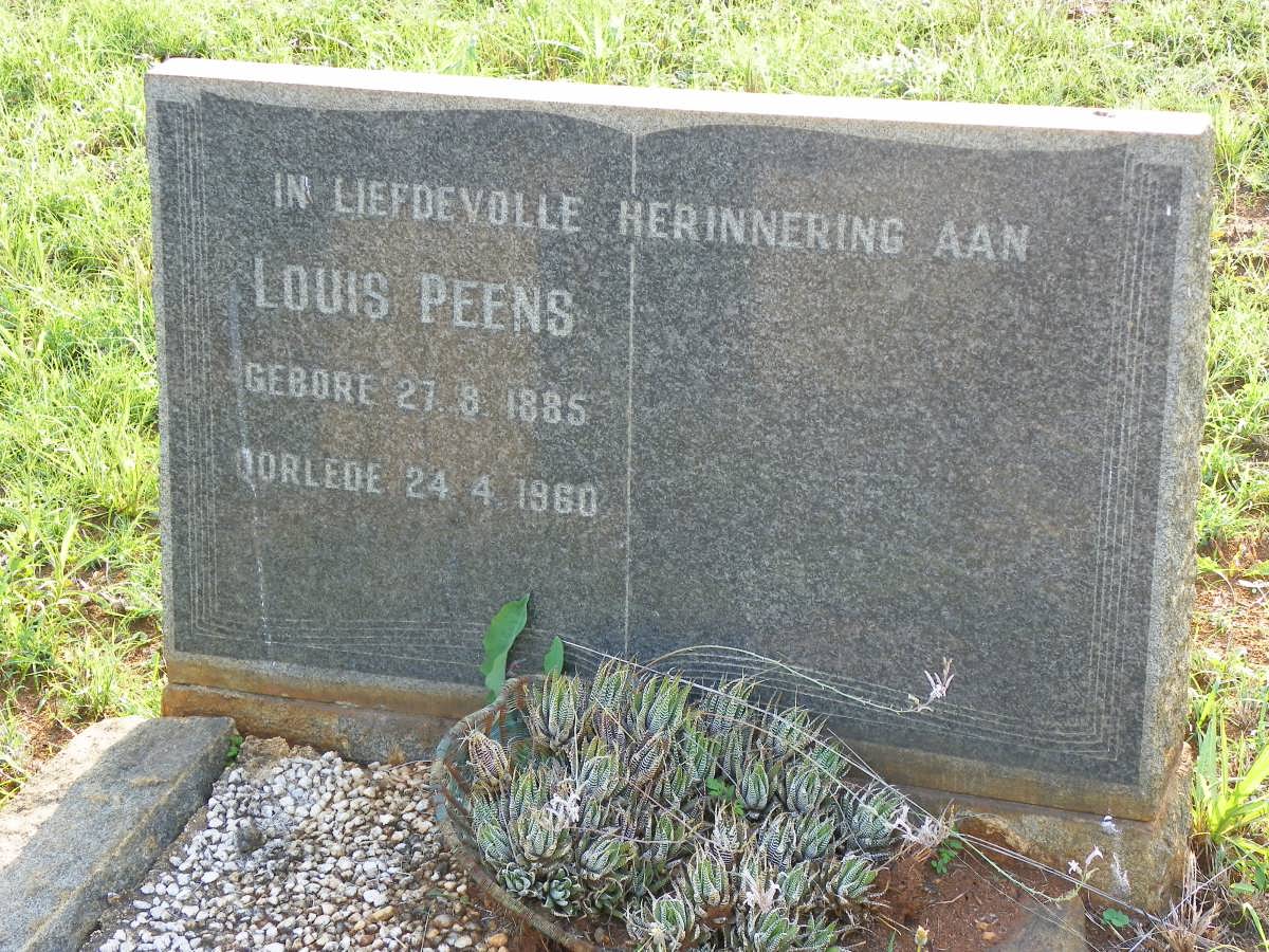 PEENS Louis 1885-1960