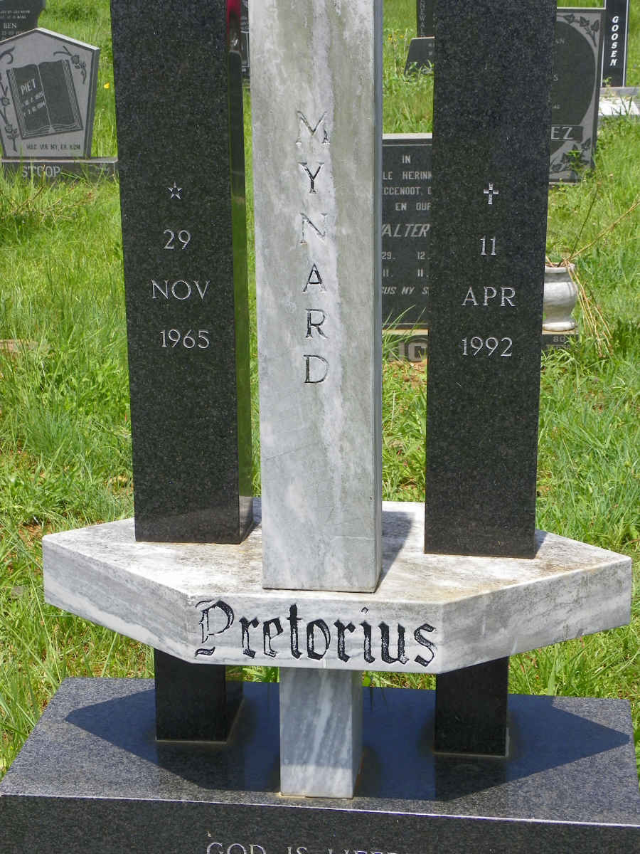 PRETORIUS Mynard 1965-1992