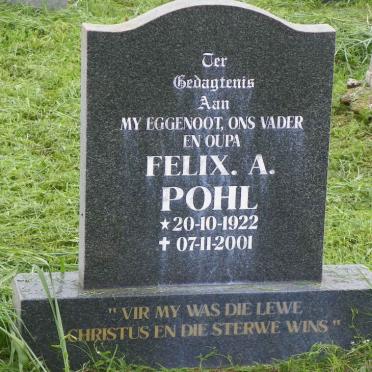 POHL Felix. A. 1922-2001