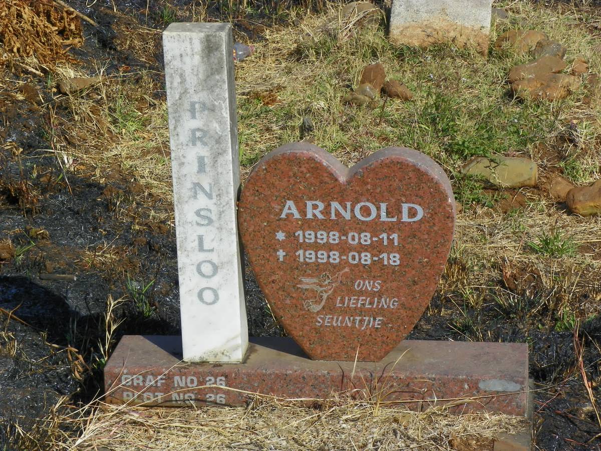 PRINSLOO Arnold 1998-1998