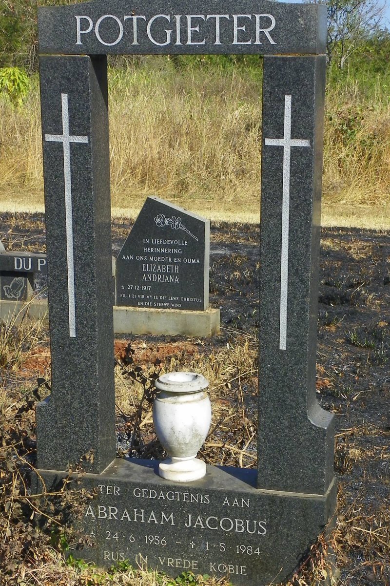 POTGIETER Abraham Jacobus 1956-1984