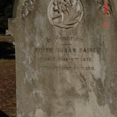 PAINE Edith Susan 1872-1911