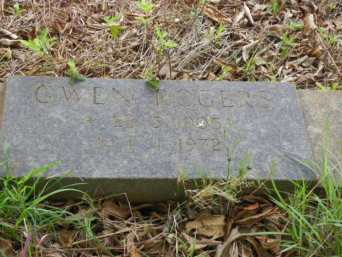 ROGERS Gwen 1905-1972
