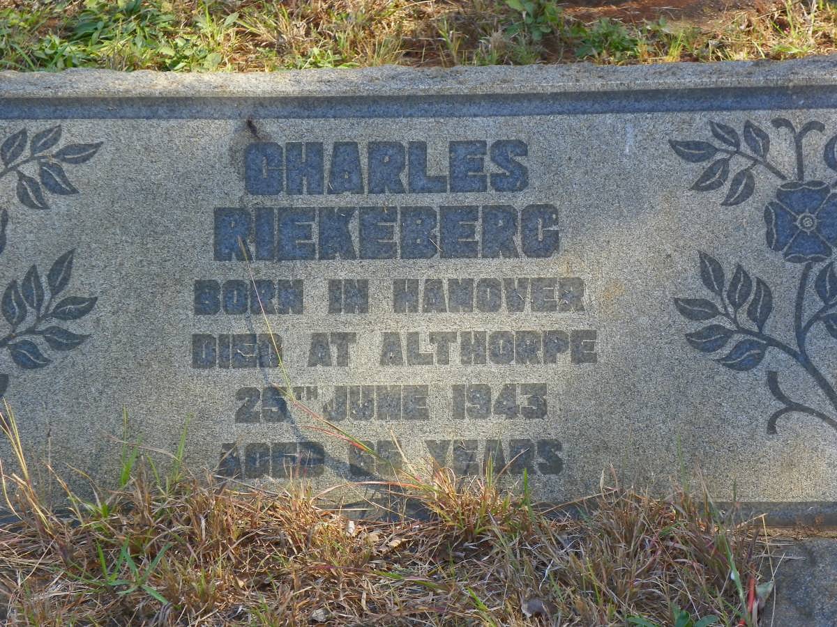 RIEKEBERG Charles -1943