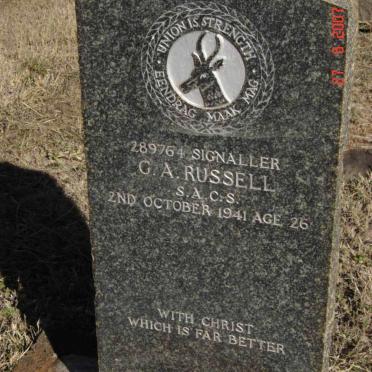 RUSSELL G.A. -1941