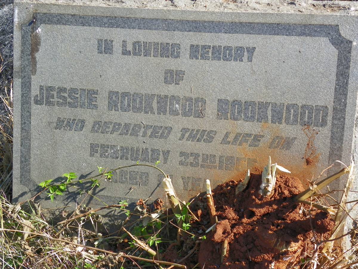 ROOKWOOD Jessie Rookwood -1955