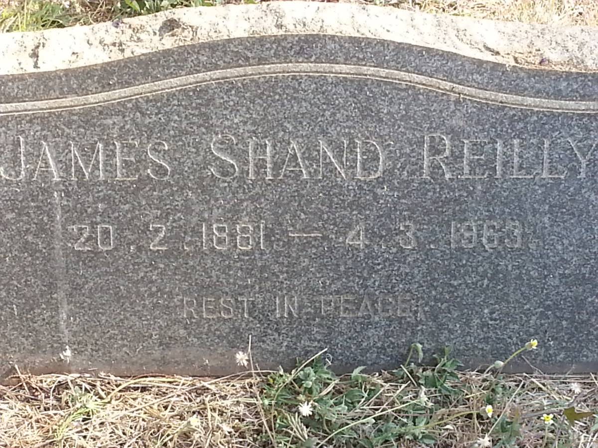 REILLY James Shand 1881-1963