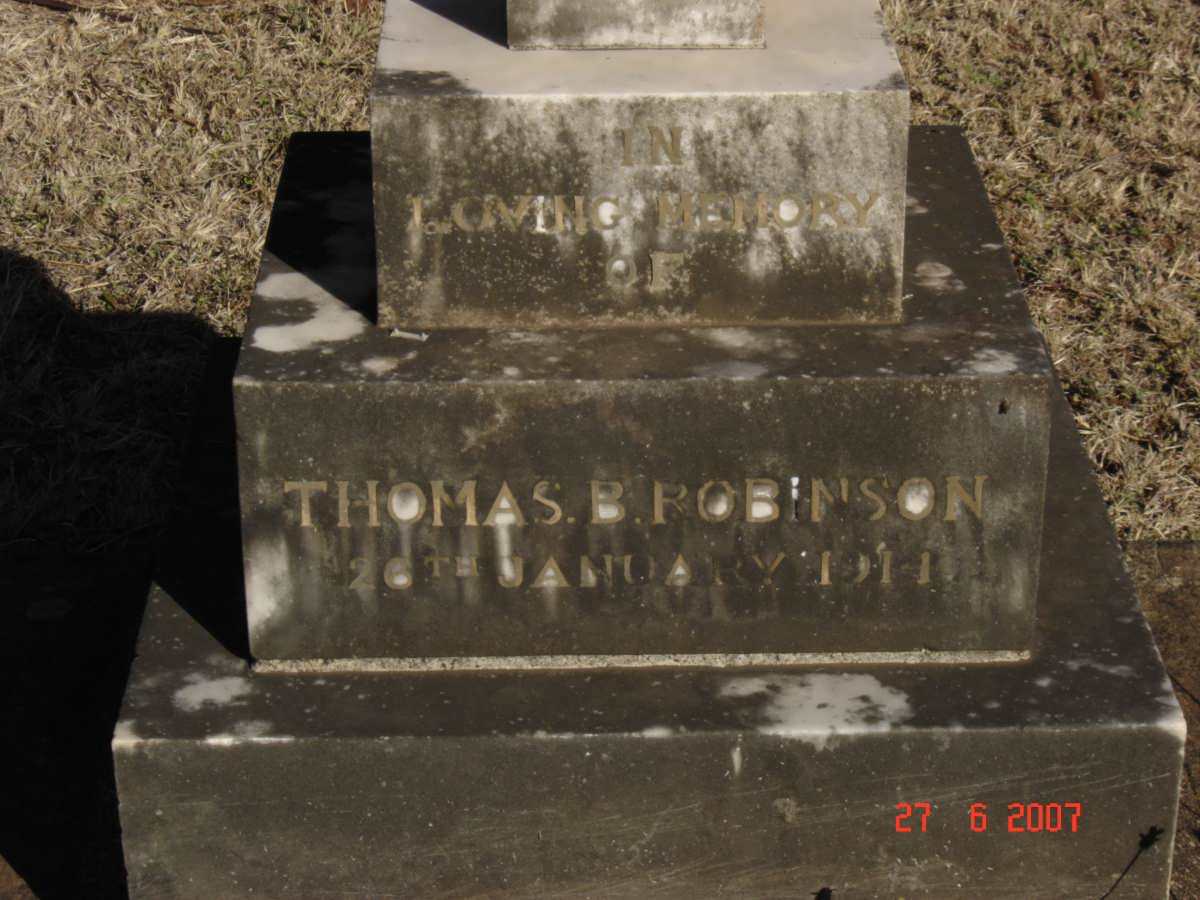ROBINSON Thomas B.  -1914
