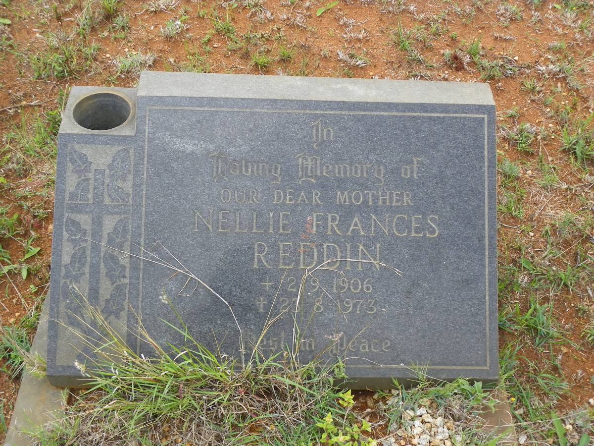 REDDIN Nellie Frances 1906-1973