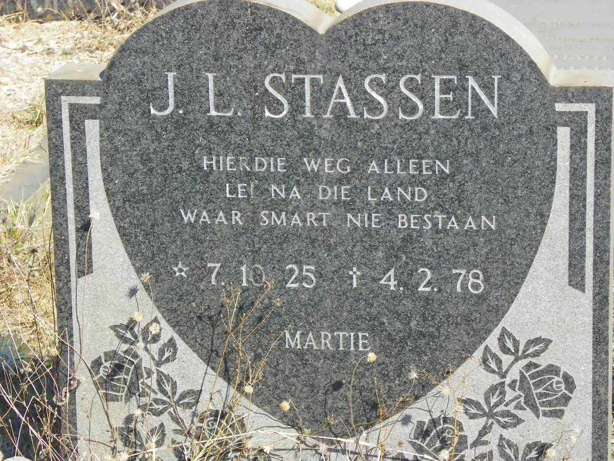 STASSEN J.L. 1925-1978