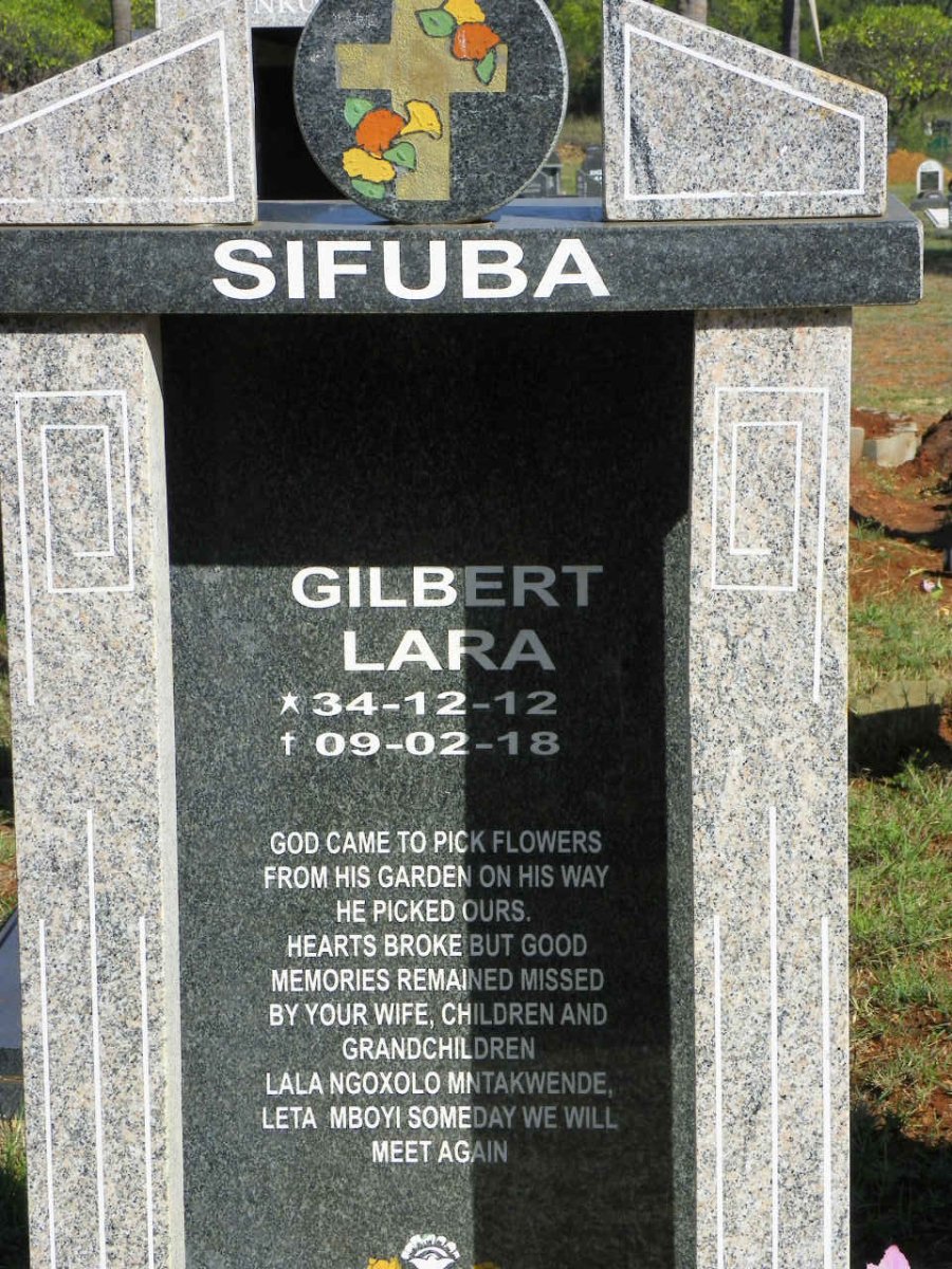 SIFUBA Gilbert Lara 1934-2009