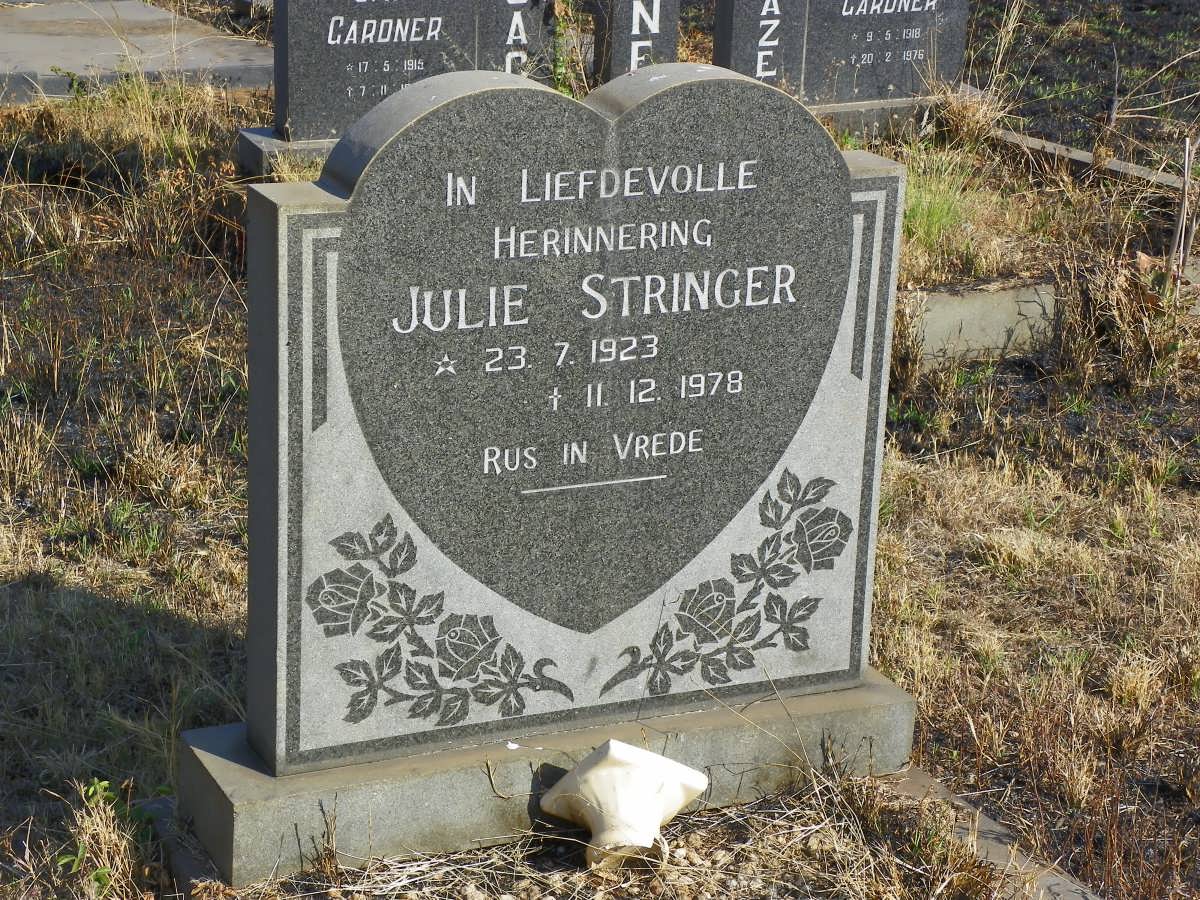 STRINGER Julie 1923-1978