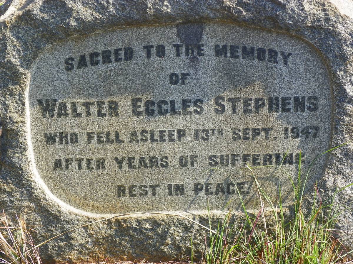 STEPHENS Walter Eccles -1947