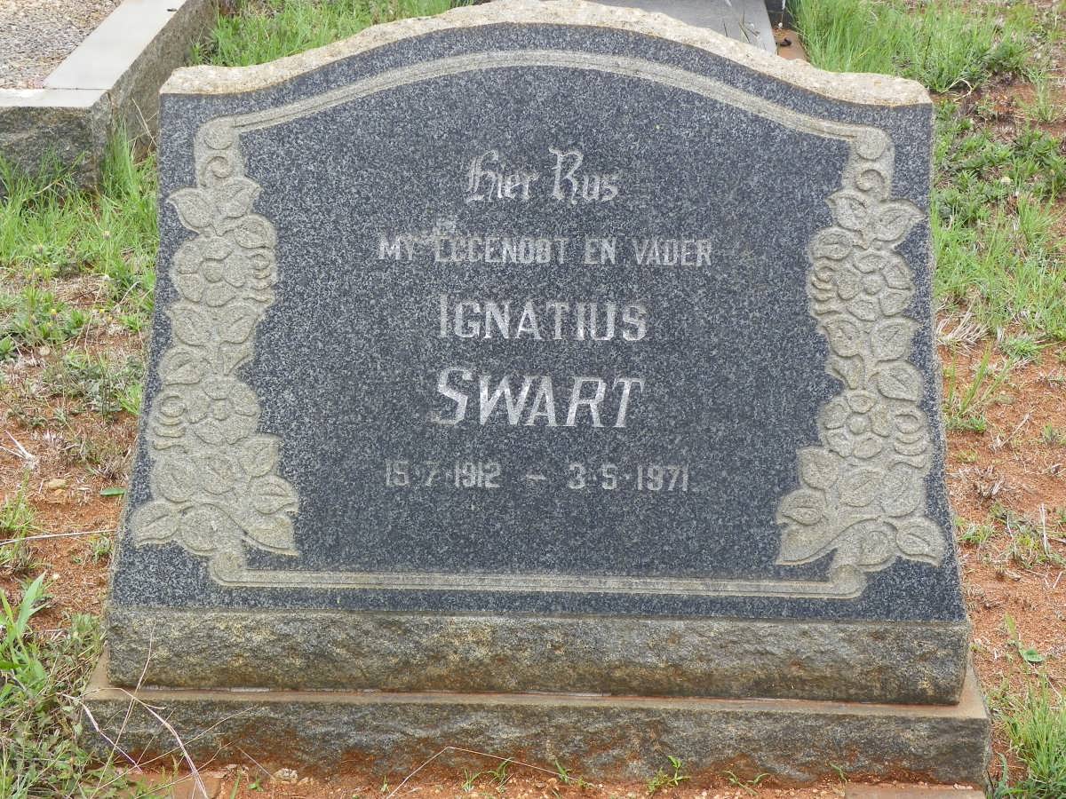 SWART Ignatius 1912-1971