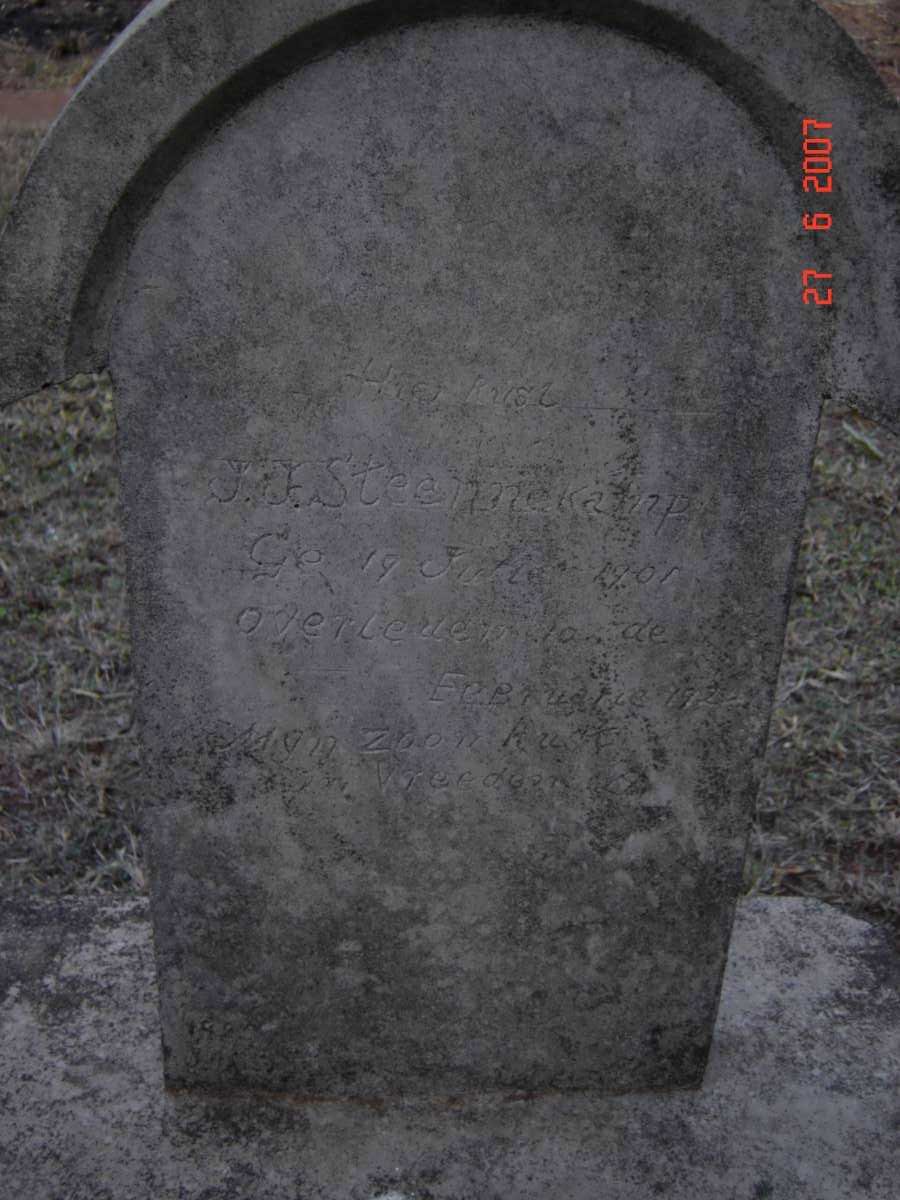 STEENNEKAMP J.J. 1901-1924