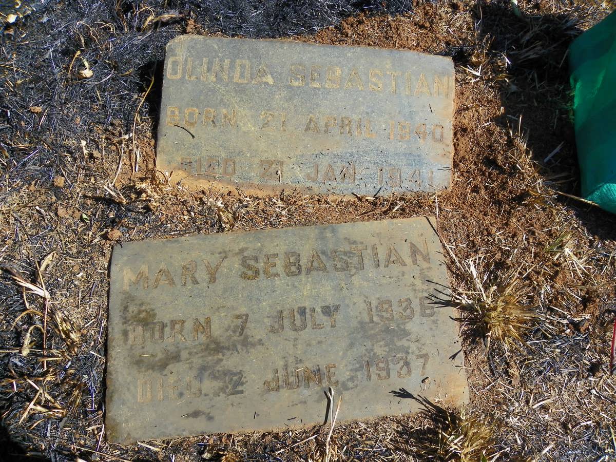 SEBASTIAN Olinda 1940-1941 :: SEBASTIAN Mary 1936-1937