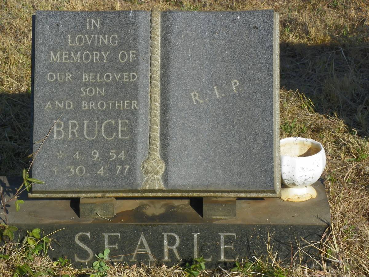 SEARLE Bruce 1954-1977