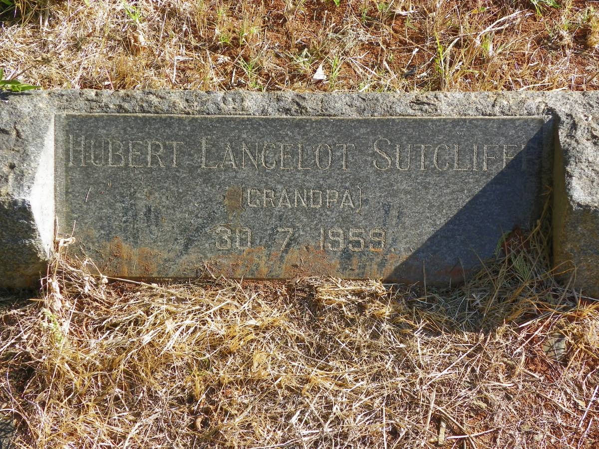 SUTCLIFFE Hubert Lancelot -1959