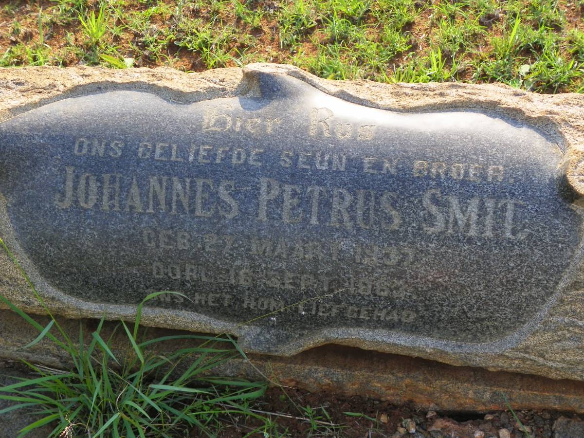 SMIT Johannes Petrus 1937-1963