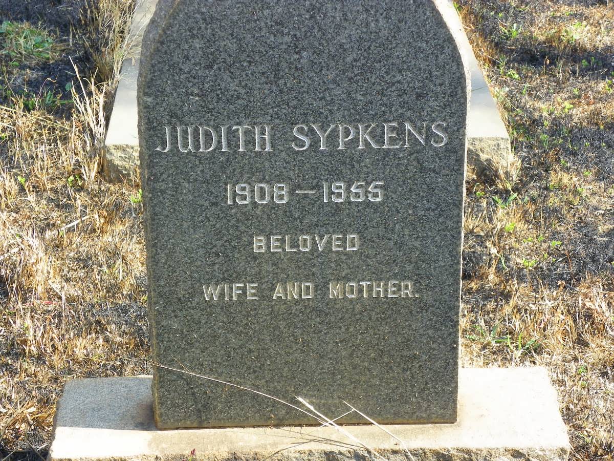 SYPKENS Judith 1908-1955