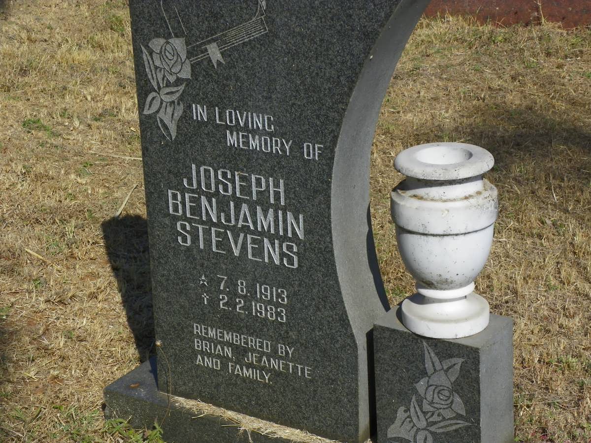STEVENS Joseph Benjamin 1913-1983