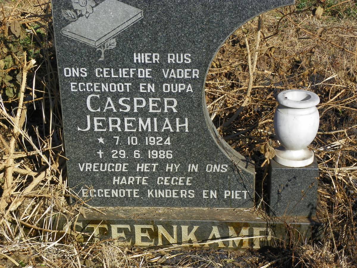 STEENKAMP Casper Jeremiah 1924-1986
