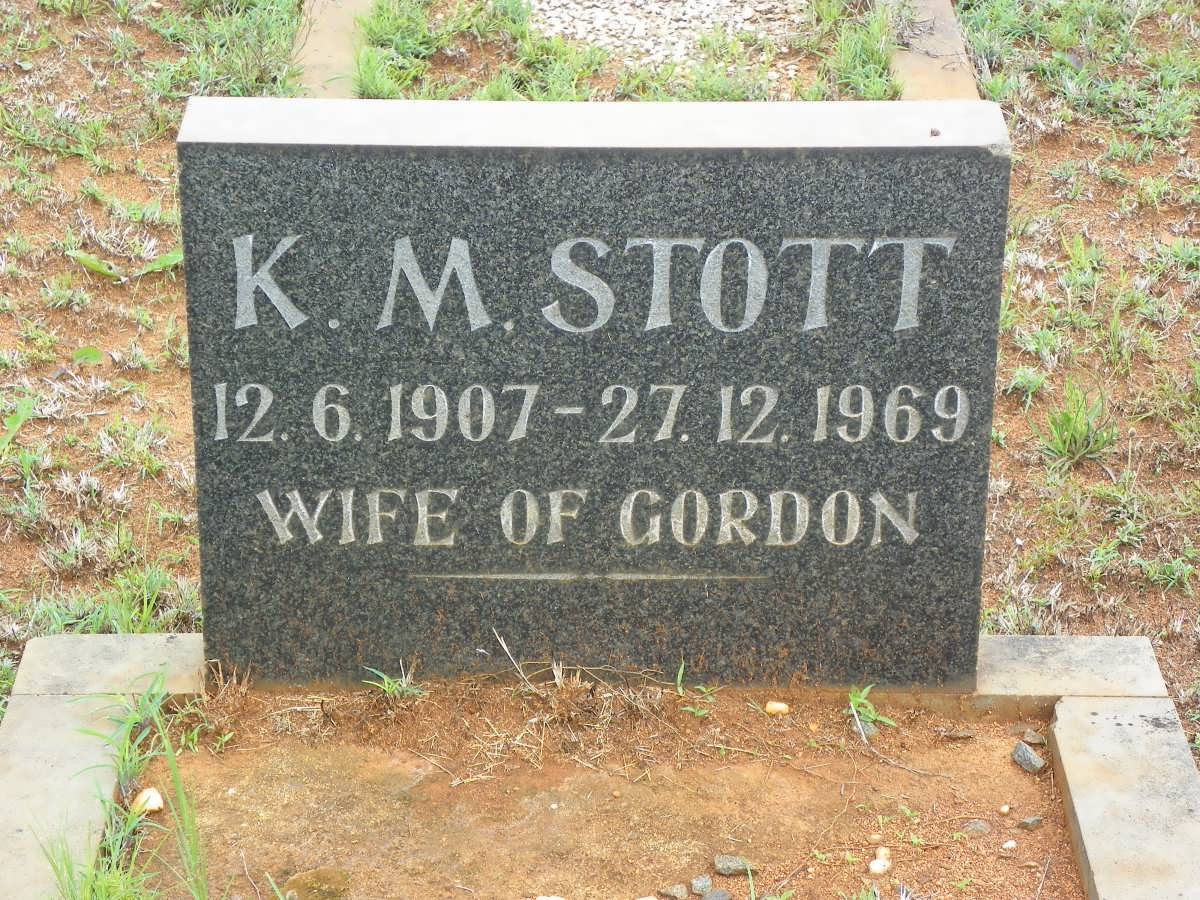 STOTT K.M. 1907-1969