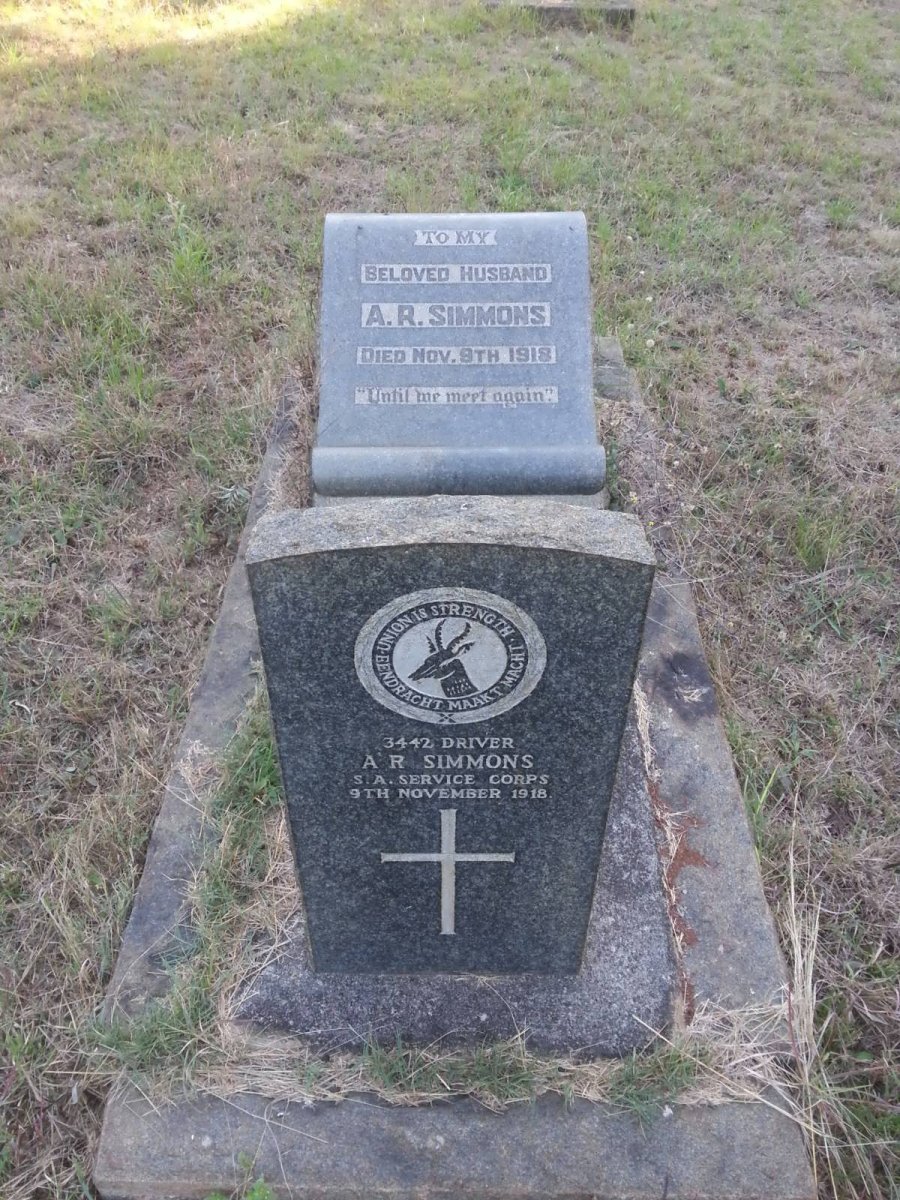 SIMMONS A.R. -1918