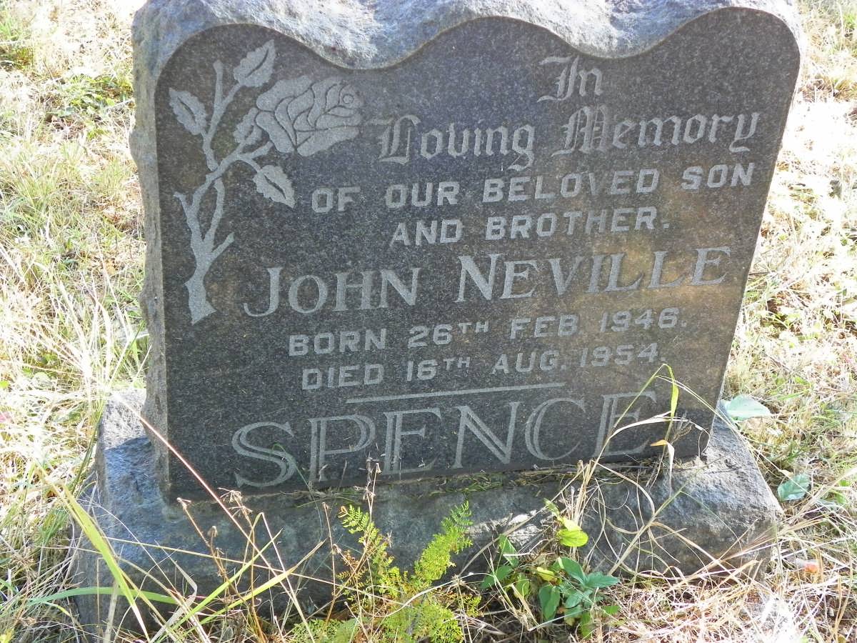 SPENCE John Neville 1946-1954 :: SPENCE David Enverdale 1906-1965 _3