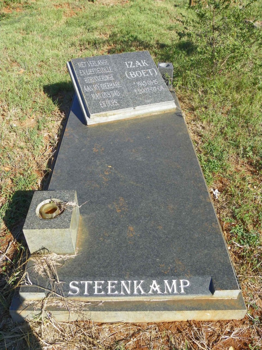 STEENKAMP Izak 1943-2007