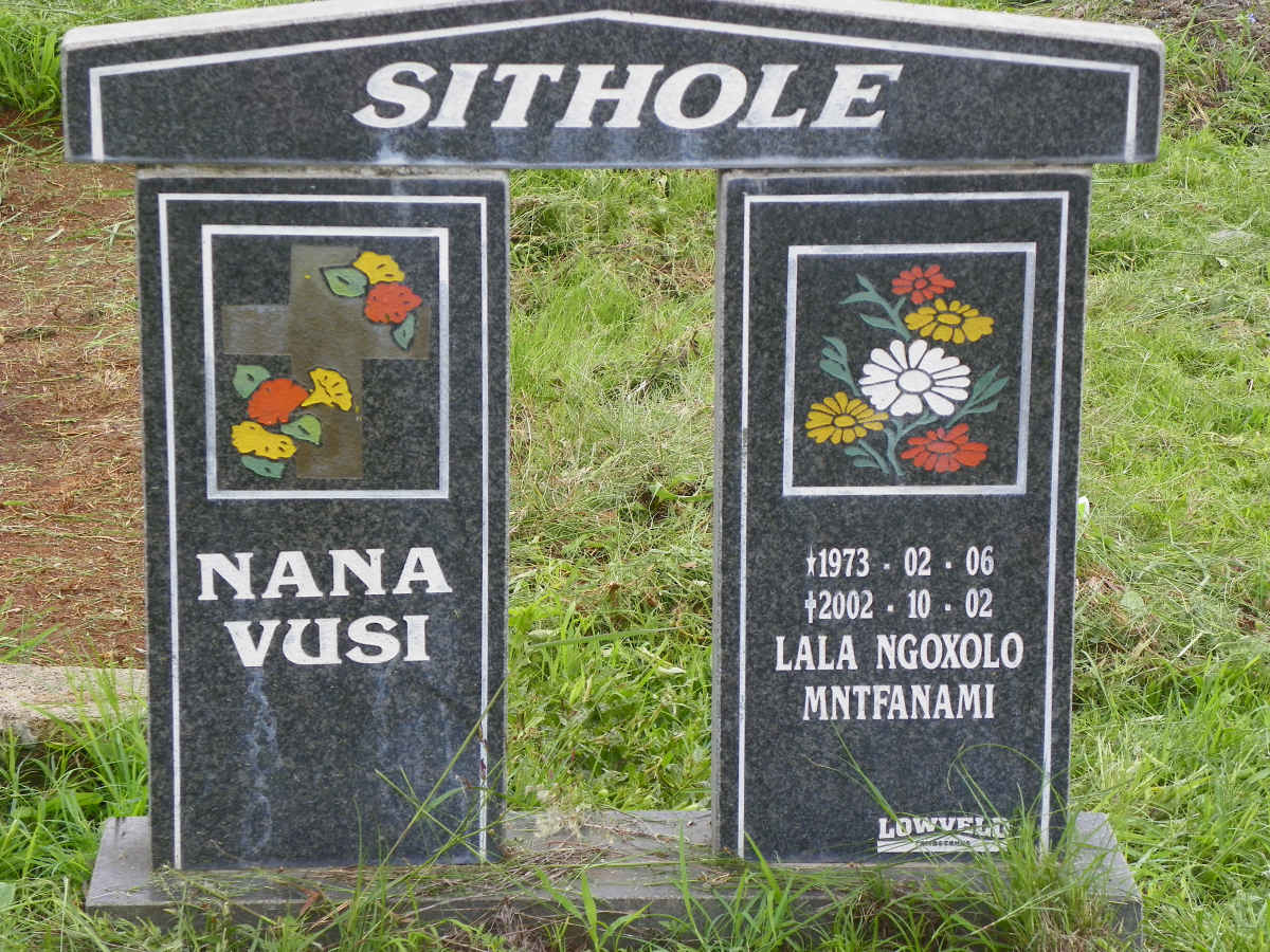 SITHOLE Nana Vusi 1973-2002