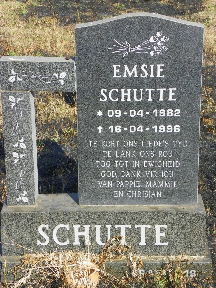 SCHUTTE Emsie 1982-1996