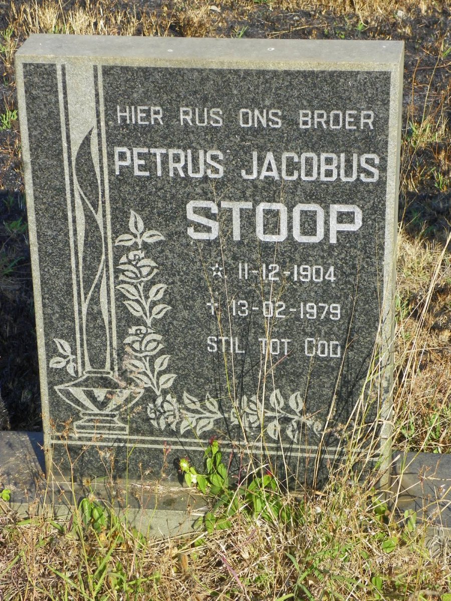STOOP Petrus Jacobus 1904-1979